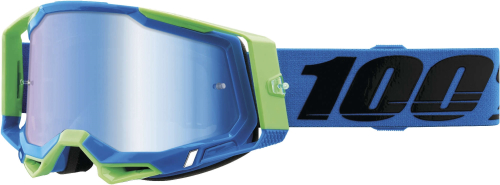 100% - 100% Racecraft 2 Fremont Goggles - 50121-250-12 - Fremont / Blue Mirror Lens - OSFA