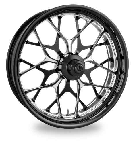 Performance Machine - Performance Machine Galaxy Front Wheel (Dual Disc) - 21in. x 3.5in. - Platinum Cut - 1204-7106P-GALAJ-BMP