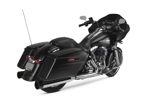 Two Brothers Racing - Two Brothers Racing Dual Slip-Ons - Chrome w/ Black Aluminum Tip - 005-4380499D