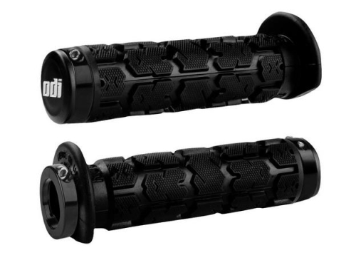 ODI - ODI 130mm Rogue ATV Lock-On Grips - Black Clamp - J30RGB-B