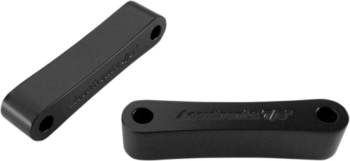 Accutronix - Accutronix 49mm Custom Fender Spacers - 5/8in. - Smooth - Black - TFS49-SF5/8B