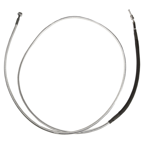 Magnum - Magnum Sterling Chromite II Hydraulic Clutch Line - 72in. - 180 Degree Banjo Angle - Stock Length - 31472