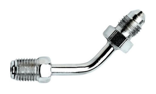 Russell - Russell Mach 3 Brake Line Fitting - 3/8in.-24 45deg. Inverted Flare - R4281SS