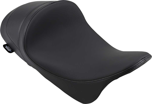 Drag Specialties - Drag Specialties EZ-On Mount Low-Profile Solo Seats - Smooth Solar-Reflective Leather - 0801-1251