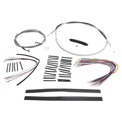 Magnum - Magnum Stainless Steel XR Handlebar Installation Kit for 12-14in. Ape - 589361