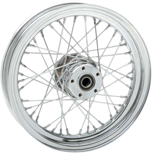 Drag Specialties - Drag Specialties Laced 40 Spoke Front Wheel - 16x3 - Chrome - 64456