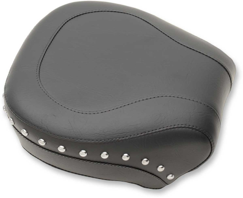 Mustang - Mustang Vintage Wide Passenger Seat - Chrome Studded - 75095