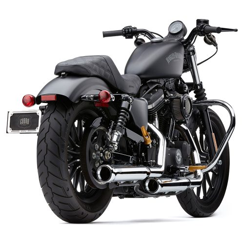 Cobra - Cobra Neighbor Haters Slip-On Mufflers - Chrome - 6086