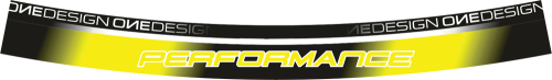 ONE - ONE Wheel Stripes - Glow Yellow - DCWR5P