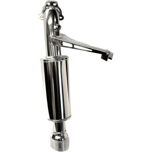 BikeMan Performance - BikeMan Performance Powder Lite Muffler - Ceramic Chrome - 02-124PL-C