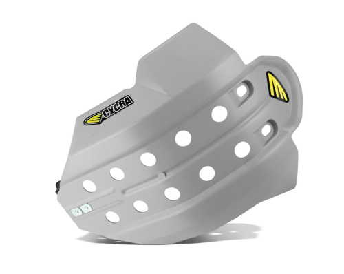 Cycra - Cycra Full Armor Skid Plate - Gray - 1CYC-6222-80