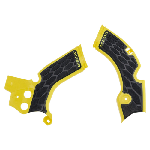 Acerbis - Acerbis X-Grip Frame Guards - Yellow/Black - 2688751017