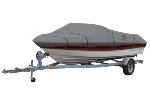 Classic Accessories - Classic Accessories Lunex RS-1 Boat Cover - Model D - Gray - 20-143-111001-00
