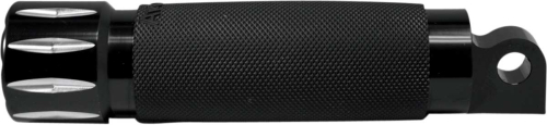 Avon Grips - Avon Grips Rival Custom Male-Mount Footpegs - Black Anodized - FP-CC-86-AN-RIV