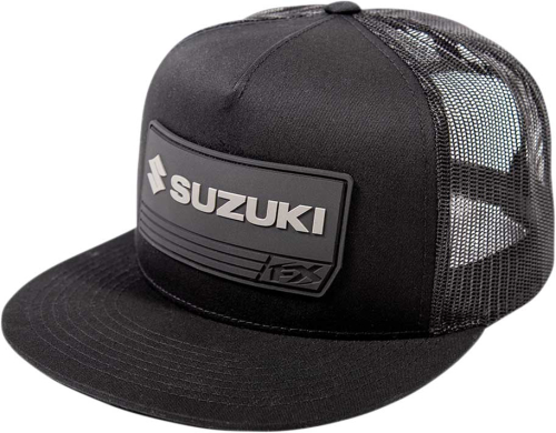 Factory Effex - Factory Effex Suzuki Racewear Hat - 24-86410 - Black - OSFM