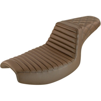 Saddlemen - Saddlemen Front TR/Rear LS Step-Up Seat - Brown - 882-09-176BR