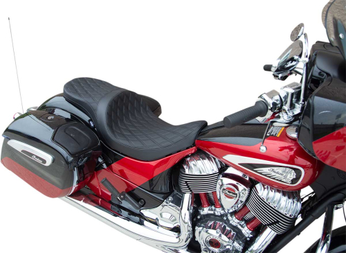 Drag Specialties - Drag Specialties Low Profile Touring Seat - 0810-2258