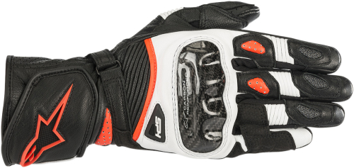 Alpinestars - Alpinestars Stella SP-1 V2 Womens Gloves - 3518119-1231-XS - Black/White/Red - X-Small