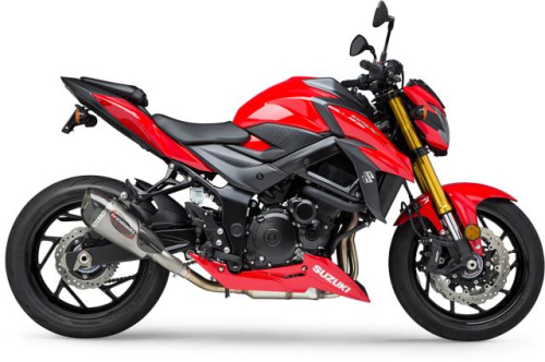 Yoshimura - Yoshimura Alpha T Street Series Works Finish Slip-On - Stainless Steel Muffler - 11801BP520