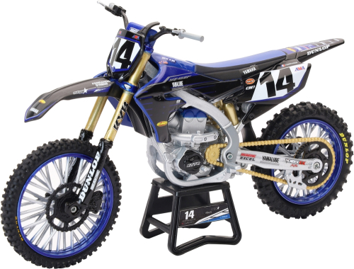 New Ray Toys - New Ray Toys 1:12 Scale Yamaha Factory Team YZ450 Yamaha Factory Team Dylan Ferandis - 58333