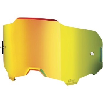 100% - 100% Injected Dual Pane Vented Mirror Lens -  Gold - 59053-00002