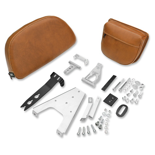 Show Chrome - Show Chrome Detachable Smart Mount Backrest - Saddle - 30-209