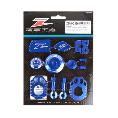 ZETA - ZETA Billet Kit - Blue - ZE51-2366