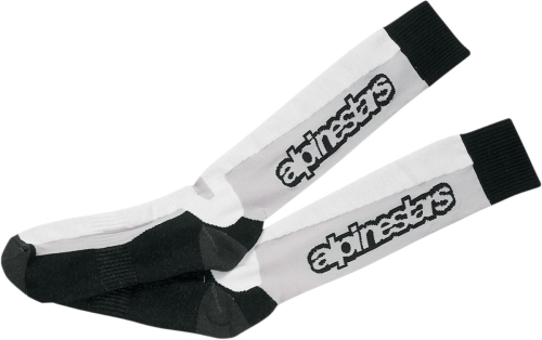 Alpinestars - Alpinestars Summer Touring Socks - 470408-20-L/XL - White/Black - Lg-XL