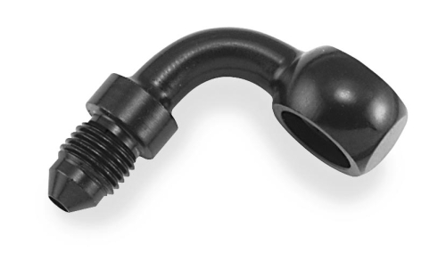 Goodridge - Goodridge Banjo Fitting - 90 7/16in. - Black - 599-03-04BK