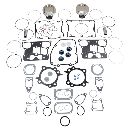 Wiseco - Wiseco VT Piston Kit (95ci., Domed) - .020in. Oversize to 3.895in., 10.5:1 Compression - VT2712