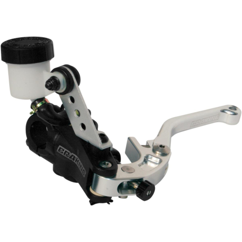 Braking - Braking Radial Clutch Master Cylinder - 13mm - Gray/ silver master cylinder w/ silver lever - QC3601