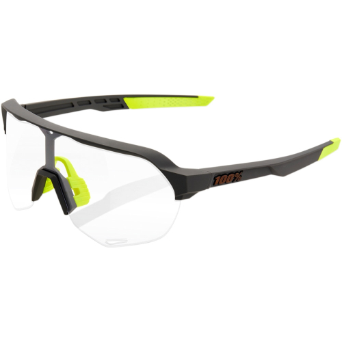 100% - 100% S2 Sunglasses - 61003-802-01 - Gray / Photochromic Lens - OSFM