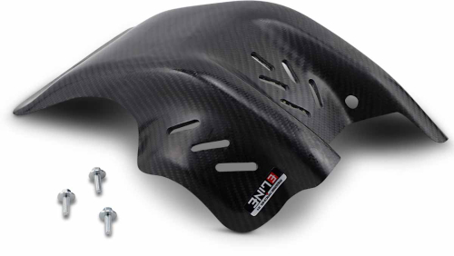 Moose Racing - Moose Racing Carbon Fiber Skid Plate - MSP25019F