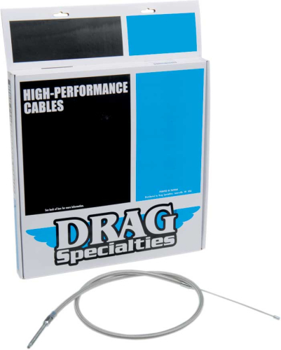 Drag Specialties - Drag Specialties Alternative Length Braided High Efficiency Clutch Cable - 55in. - 5320655HE
