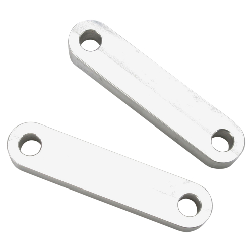 Klock Werks - Klock Werks Tire Hugger Front Fender Mounting Blocks for 21in. Tire - Chrome Finish - KWFS-02-0104-C
