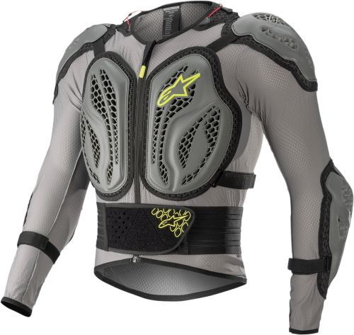 Alpinestars - Alpinestars Bionic Action Jacket - 6506818-9355-M - Dark Gray/Ash Gray/Yellow Fluo - Medium