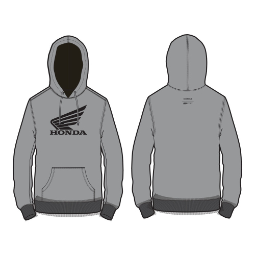 DCOR - DCOR Honda Wing Sweatshirt - 85-204-2 - Gray - Medium