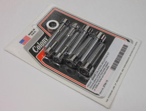 Colony - Colony Front Brake Caliper Chrome Allen-Head Bolt Kit - 2799-1