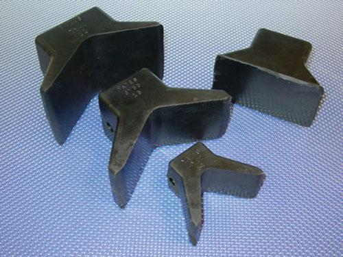Yates Rubber Corp - Yates Rubber Corp Molded Y Bow Stop - 2x2in. x 4in. - 4Y22-3