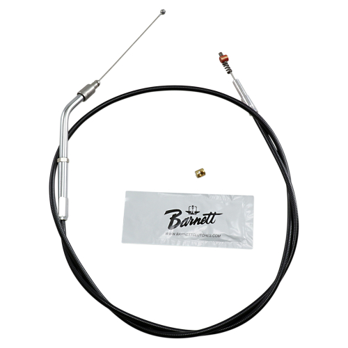 Barnett - Barnett Black Vinyl Idle Cable (+6in.) - 101-30-40041-06
