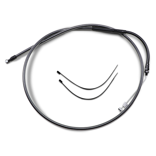 Magnum - Magnum Braided Clutch Control Cable - Stock - Black Pearl - 42292