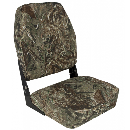 Springfield Marine - Springfield High Back Camp Folding Seat - Mossy Oak Duck Blind