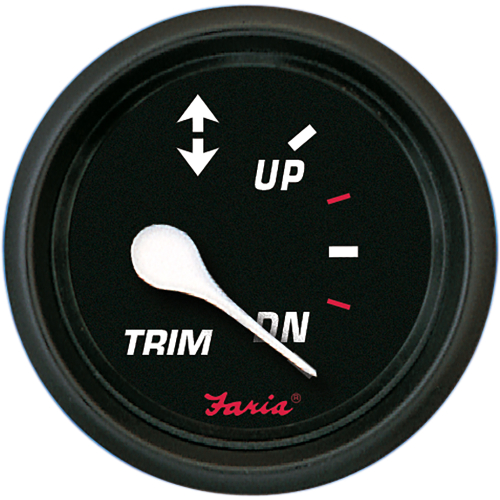 Faria Beede Instruments - Faria Professional Red 2" Trim Gauge