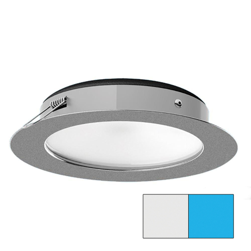 I2Systems Inc - i2Systems Apeiron Pro XL A526 - 6W Spring Mount Light - Cool White/Blue - Brushed Nickel Finish