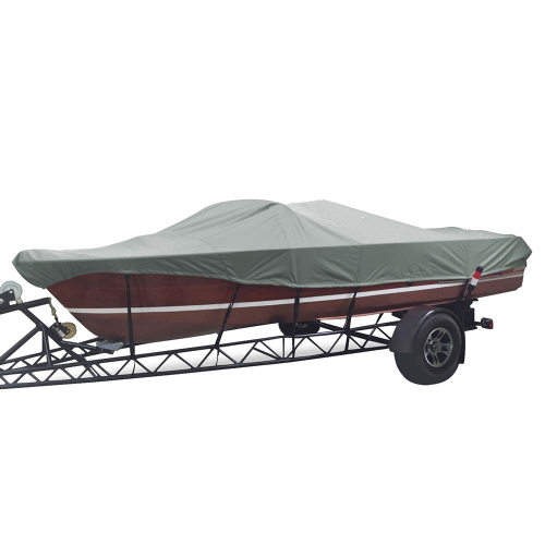 Carver by Covercraft - Carver Sun-DURA&reg; Styled-to-Fit Boat Cover f/19.5&#39; Tournament Ski Boats - Grey