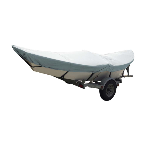 Carver by Covercraft - Carver Poly-Flex II Styled-to-Fit Boat Cover f/16&#39; Drift Boats - Grey