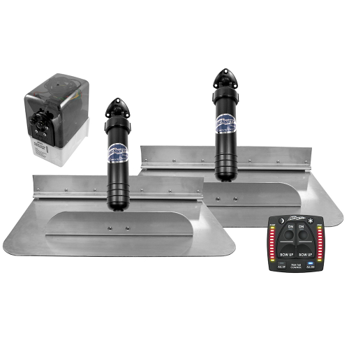 Bennett Marine - Bennett Marine 18x12 Hydraulic Trim Tab System w/One Box Indication