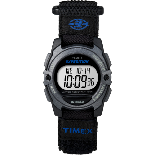 Timex - Timex Expedition&reg; Digital Core Fast Strap - Black/Blue