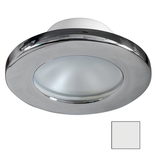 I2Systems Inc - i2Systems Apeiron A3101Z 2.5W Screw Mount Light - Cool White - Polished Chrome Finish