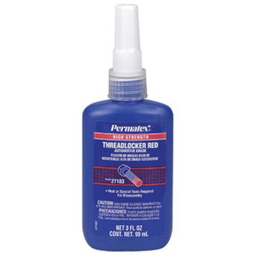 Permatex - Permatex High Strength Threadlocker RED Bottle - 90ml